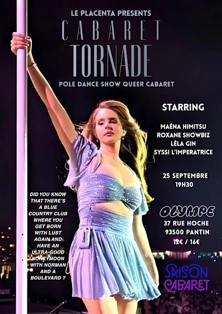 Cabaret Tornade Lana Del Rey